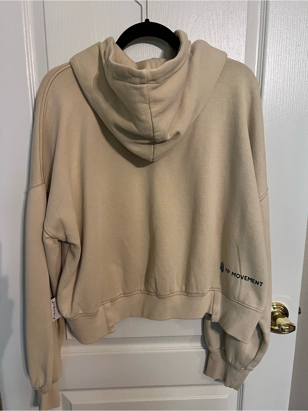 Free People Movement Undefeated Set (Hoodie Only) In Ivory NWT Size M - Picture 2 of 5